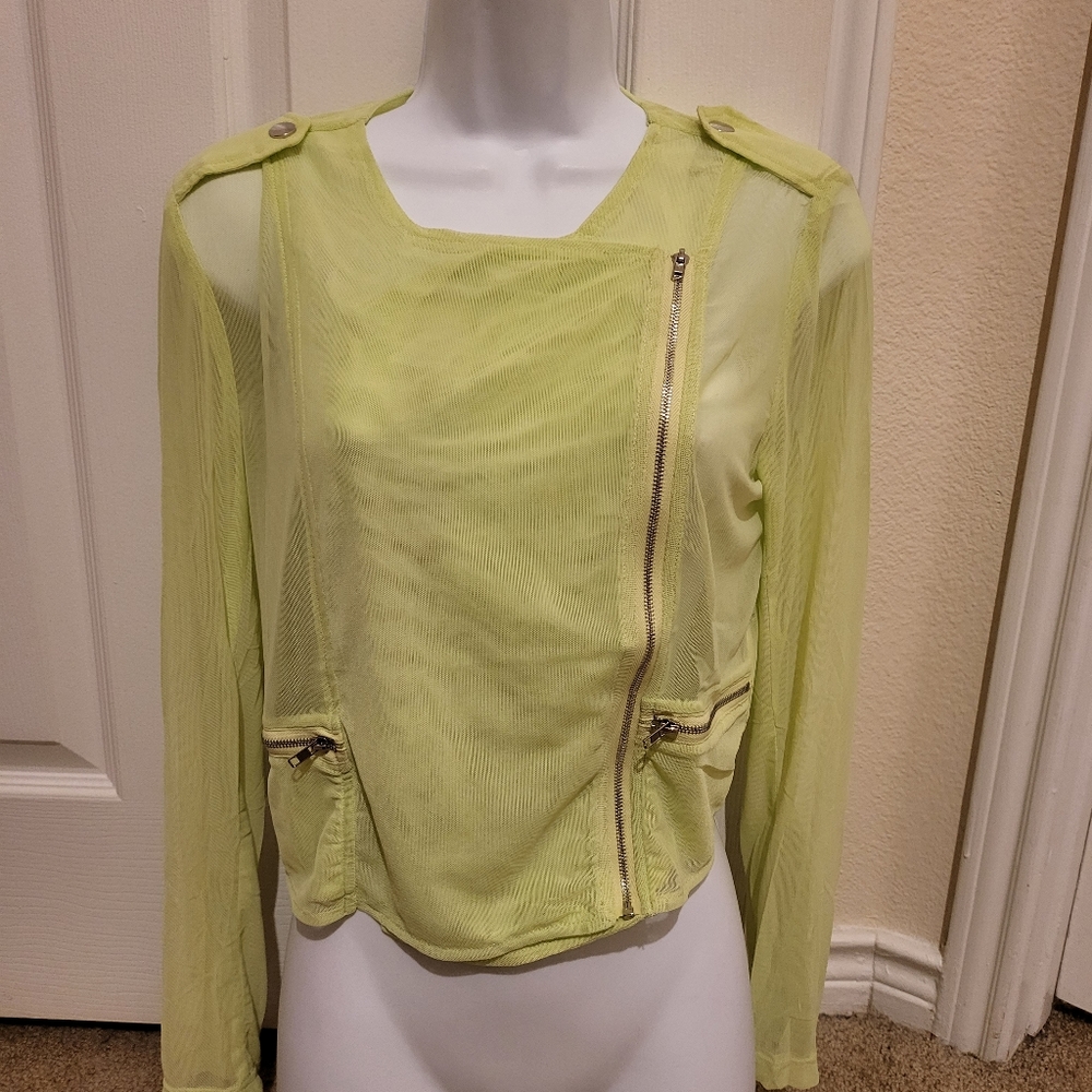 New Uniq Mesh Blouse